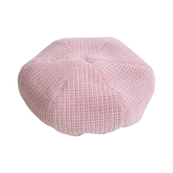 Velvet Cloud Beret Hat Light Pink