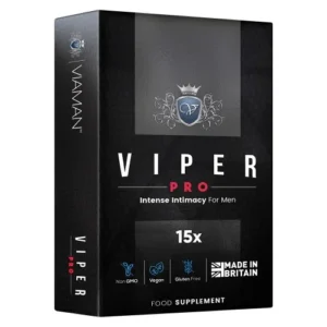 Viaman Pro Premium Male Enhancement Supplement Enriched With Minerals And Vitamins For Men 15 Capsules