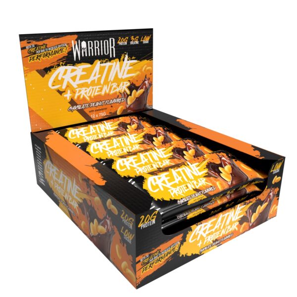 Warrior Creatine Protein Bar 12 Bars