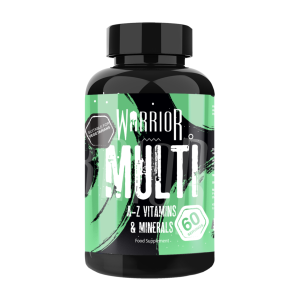 Warrior Multi Vitamin 60 Tabs 2 Month Supply