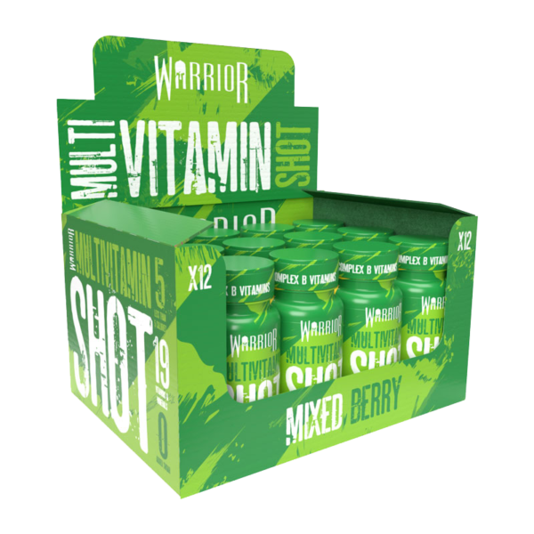 Warrior Multi Vitamin Shot Berry 12x 60ml