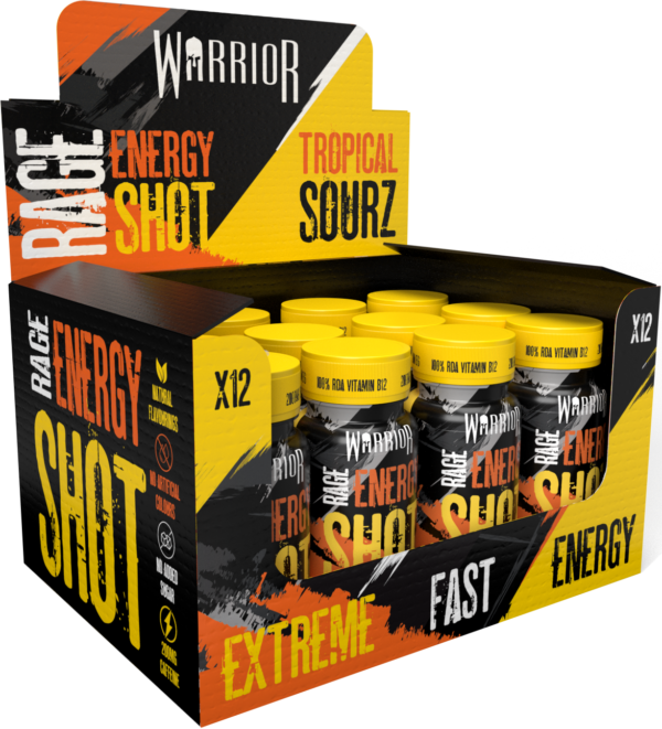 Warrior Pre Workout Energy Shots 12x 60ml