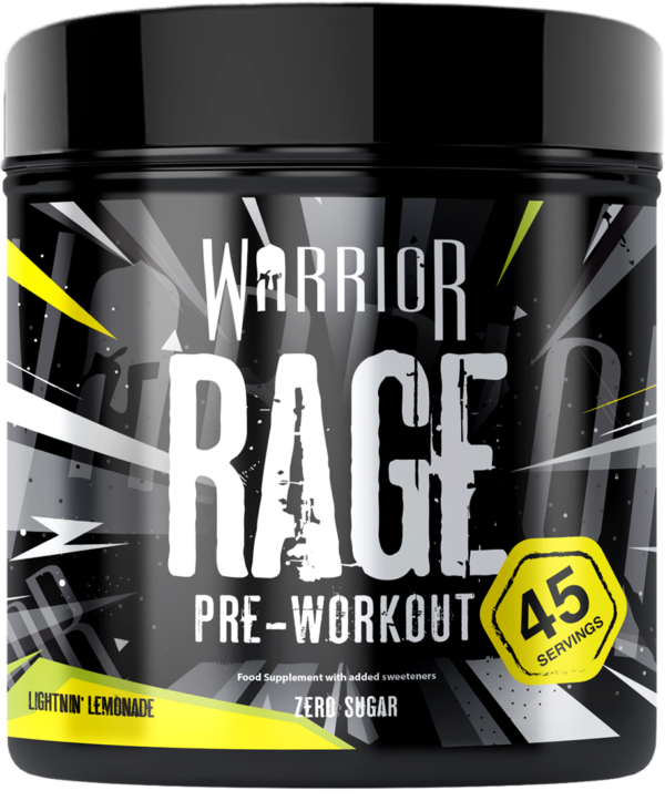 Warrior Rage Pre Workout Powder Lightnin Lemonade