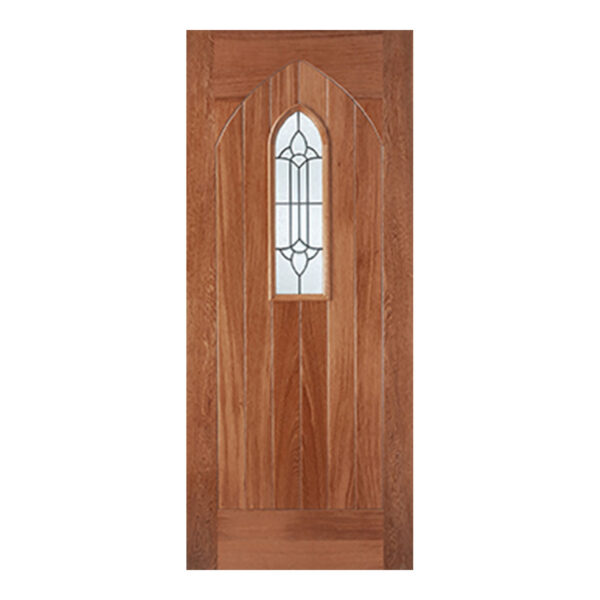 Westminster 1L Hardwood External Door 1 Light With Lead Double Glazed Unit