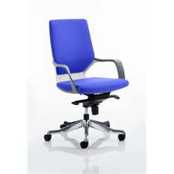 Xenon Executive Chair White Medium Marine Back Serene Colou