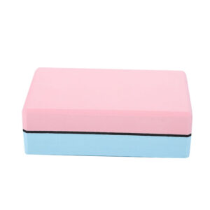 Yoga Block aus Eva Schaum Rosa Blau