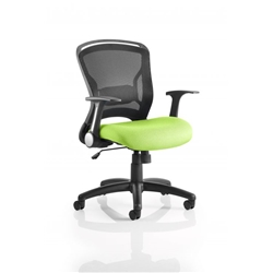 Zeus Task Operator Chair Swizzle Colour Seat With Arms