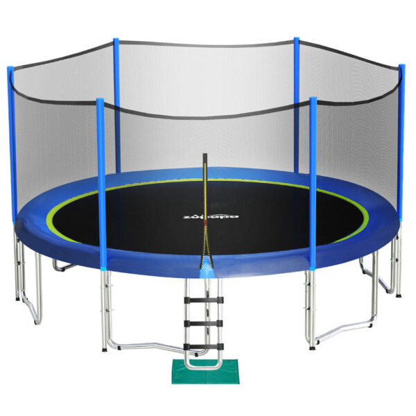 Zupapa 8ft Backyard Trampoline Saffun